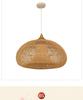 Southeast Asian Wabi-Sabi Rattan Pendant Light for Restaurants, Homestays, Tea Rooms, and Zen Spaces - Vintage Handmade Woven Design