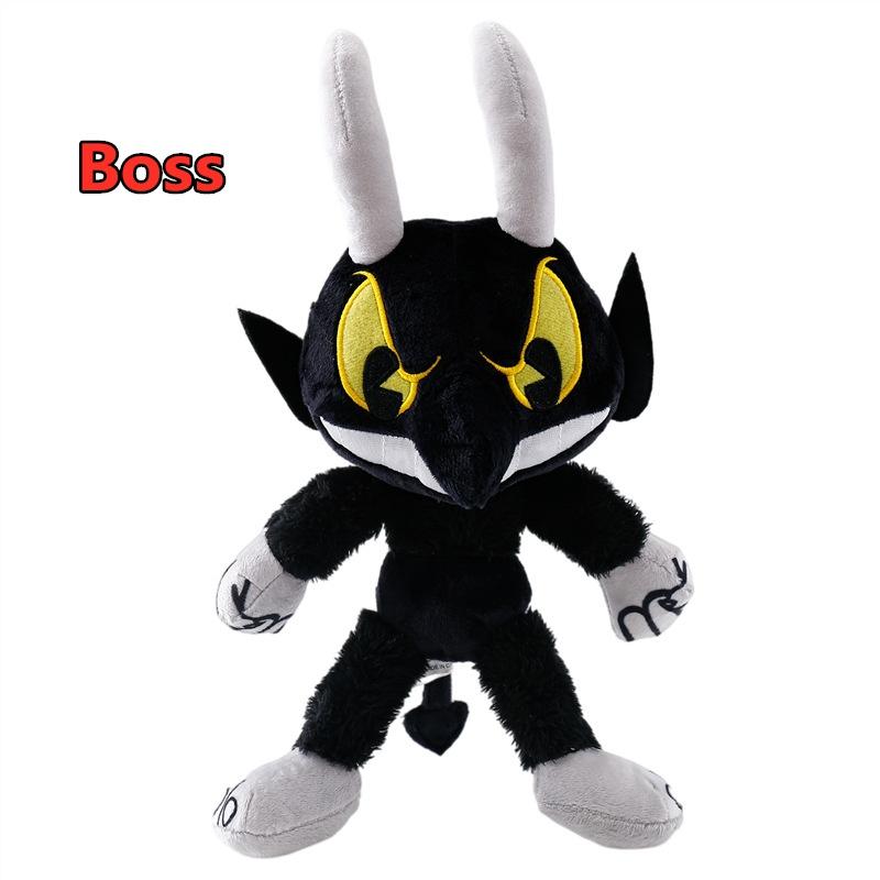 13 Style Teacup Head Adventure Game Cuphead Chalice Mugman Doll Plush Toy Doll Children Gift