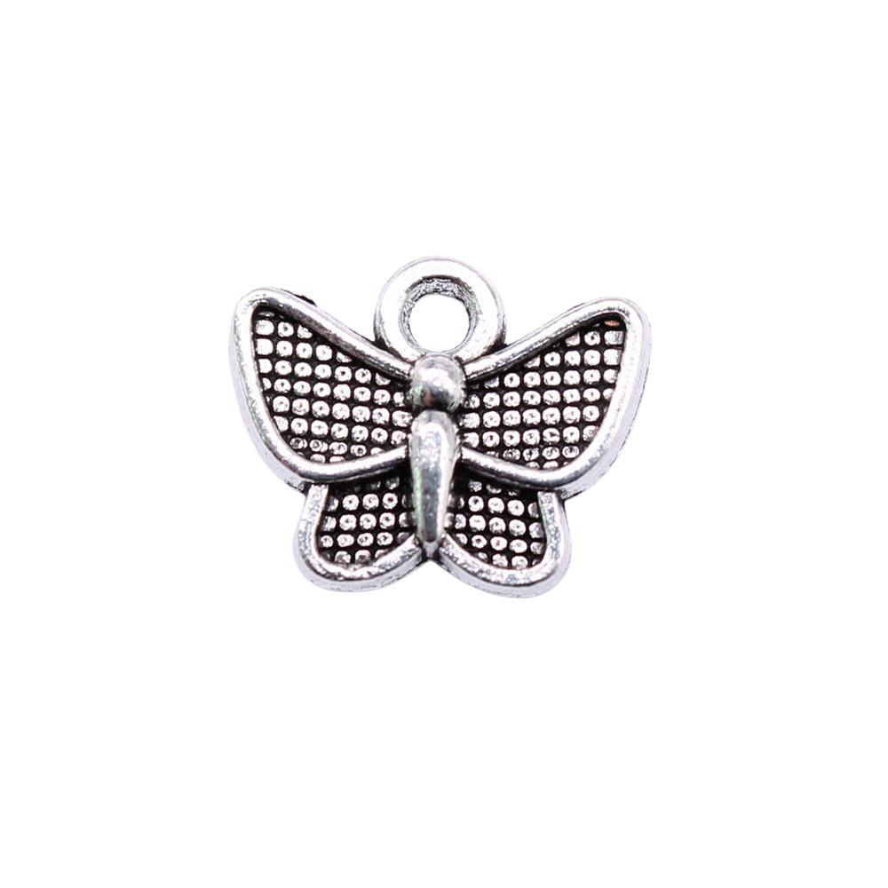 Butterfly Charms Simple Pendants For Minimalist DIY Jewelry Making