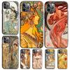 Alphonse Mucha Kunst Hülle Für Samsung Galaxy S26 Ultra S24 S22 S23 S25 Plus S20 S21 FE S9 S10 S25 FE Handyhülle
