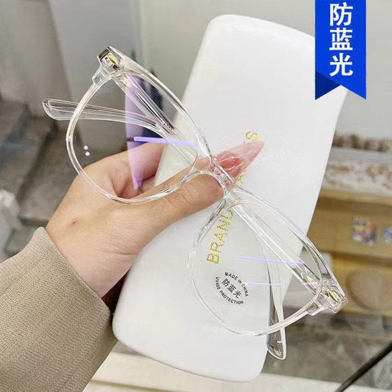 Gafas Transparent Computer Eyeglasses Frame Women Men Anti Blue Light Round Eyewear Blocking Eyeglasses Optical Spectacle Eyeglass