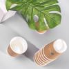Deli 280ml Kraft Brown Disposable Paper Cups
