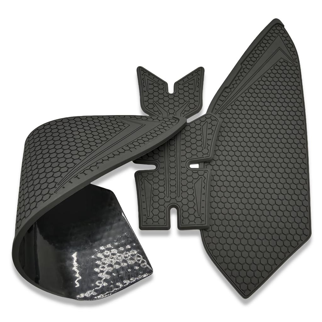 Motorcycle Gas Tank Pad for BMW S1000RR M HP4 M1000RR 2019-2024, Anti-Slip, Anti-Scratch, Durable Honeycomb Design, Black