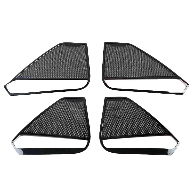 Loudspeaker Cover For Volkswagen Tiguan MK2 2017- Interior Door Speaker Trim Sound Decorating Molding Car Accessories