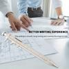 Precision Dial Vernier Caliper  Ballpoint Pen Set Dual-Purpose Plastic Scale Ruler 0-100mm Measuring Range Ideal for Office Use