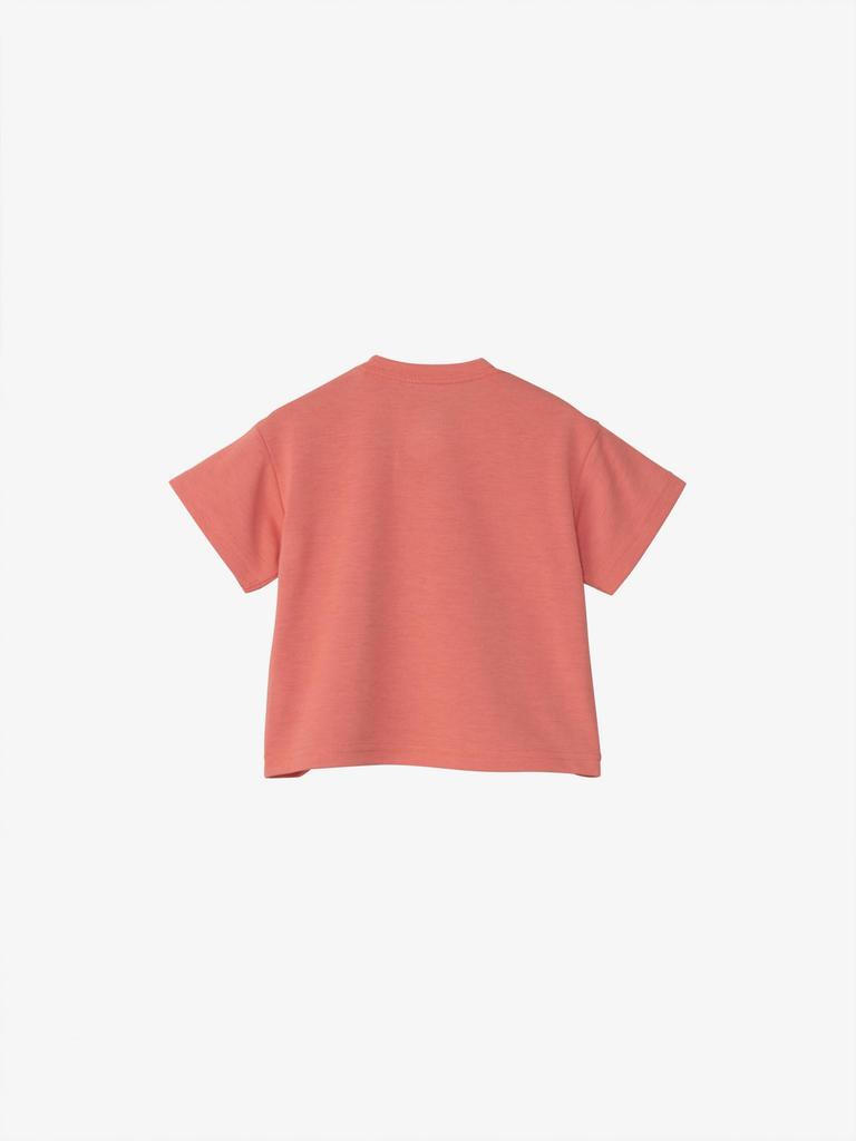 The North Face Short Sleeve Cut and Sew B Heat Protection Living Size 80 T-Shirt, S/S Tee, Coral,