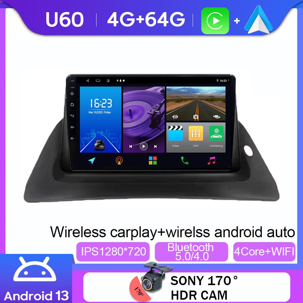 Car Radio Android For Renault Kangoo 2008 2009 2010 2011 2012 2013 2014 2015 - 2018 Multimedia Player GPS  Carplay Android Auto