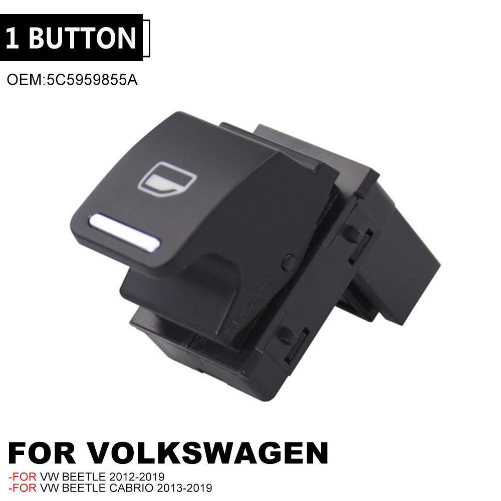 

Power Master Window Switch Glass Lifter Control Button For VW Volkswagen Beetle Cabrio 2012 2013 2014- 5C5959857A 5C5959855A 5C5959855A