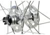 700C Fixed Gear Track Wheelset: Front & Rear Bearing Hubs, Single Speed Freewheel & Backpedal Capability.