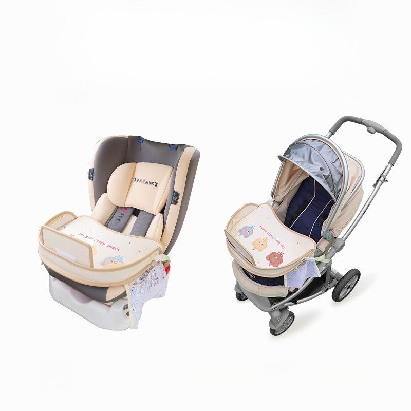 Teenage Car Seat Tray - Waterproof, Multifunctional Rear Seat Storage and Dining Table - Cute Cartoon Design