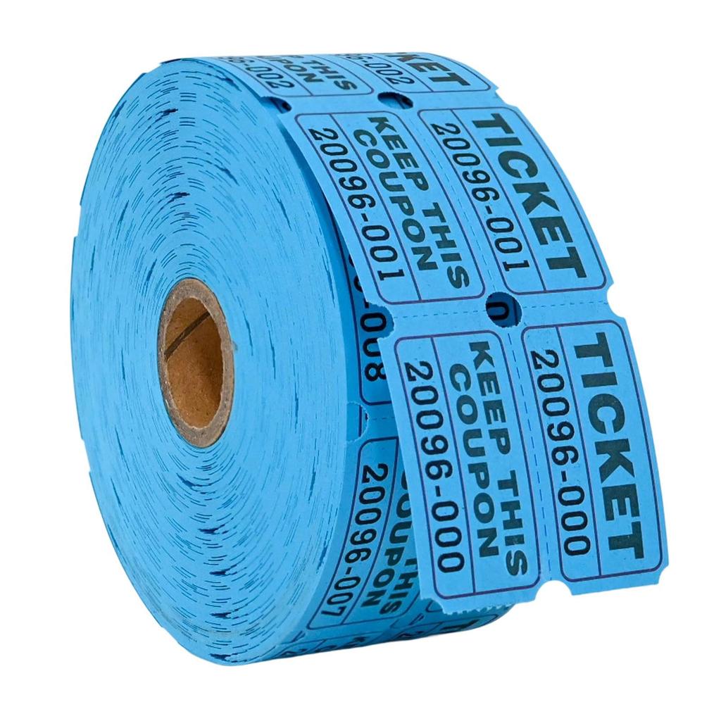 1000pc Color Tearable Admission Coupon Voucher Coupon Prize Draw Coupon