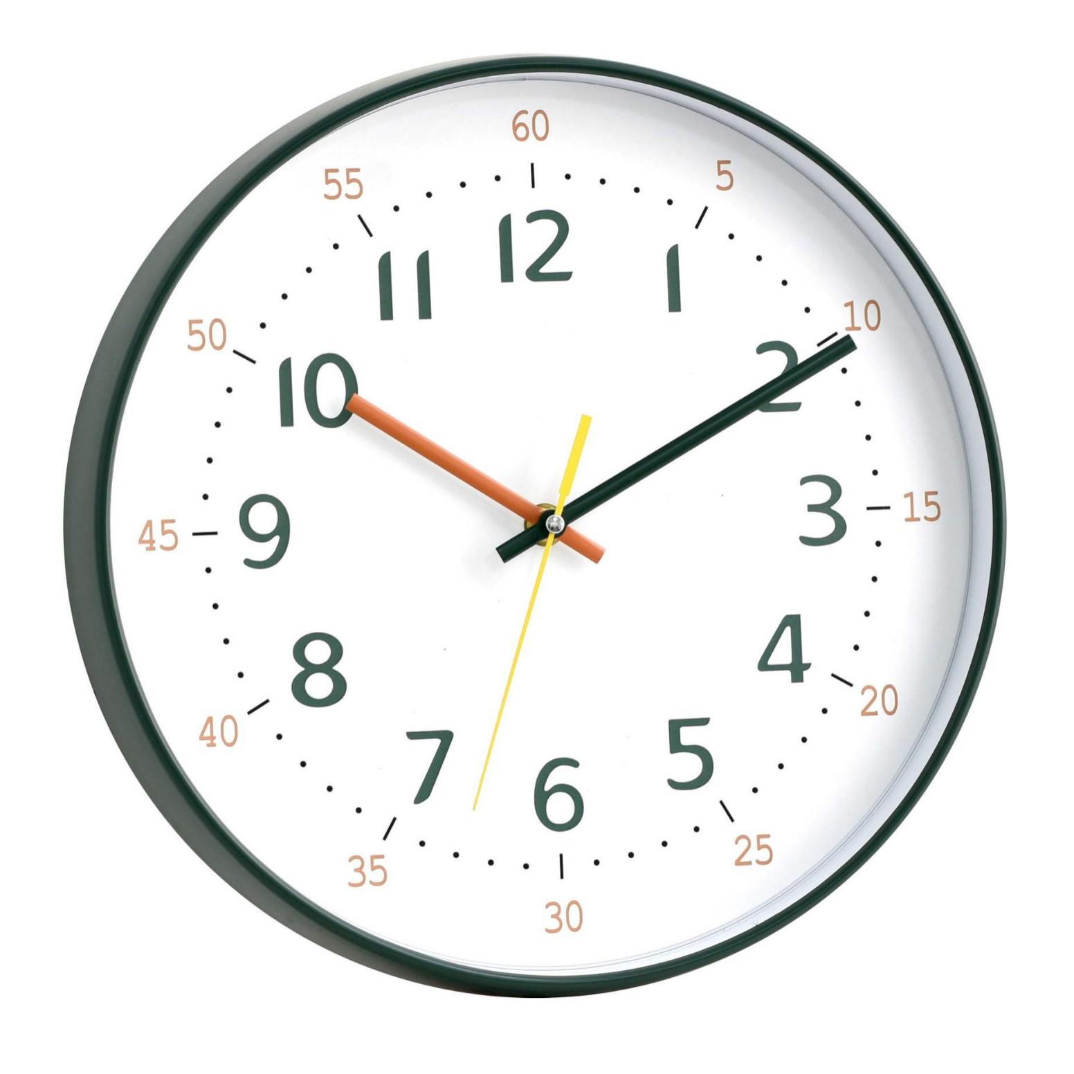 Бесшумные Модные Креативные Настенные Часы Домашняя Гостиная Простые Настенные Часы Часы Без Пробивания 12