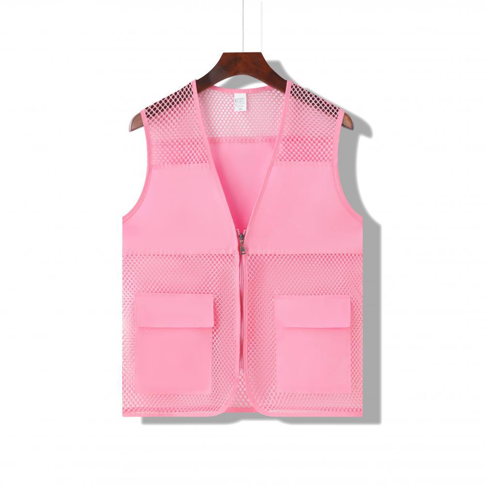Customized Mesh Activity Vest with Logo Printing