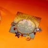 Halloween Ghost Pumpkin Spider Skull Charm Bracelets for Women Black Bat Cat Pendant Metal Chain Bracelet Party Jewelry Gifts