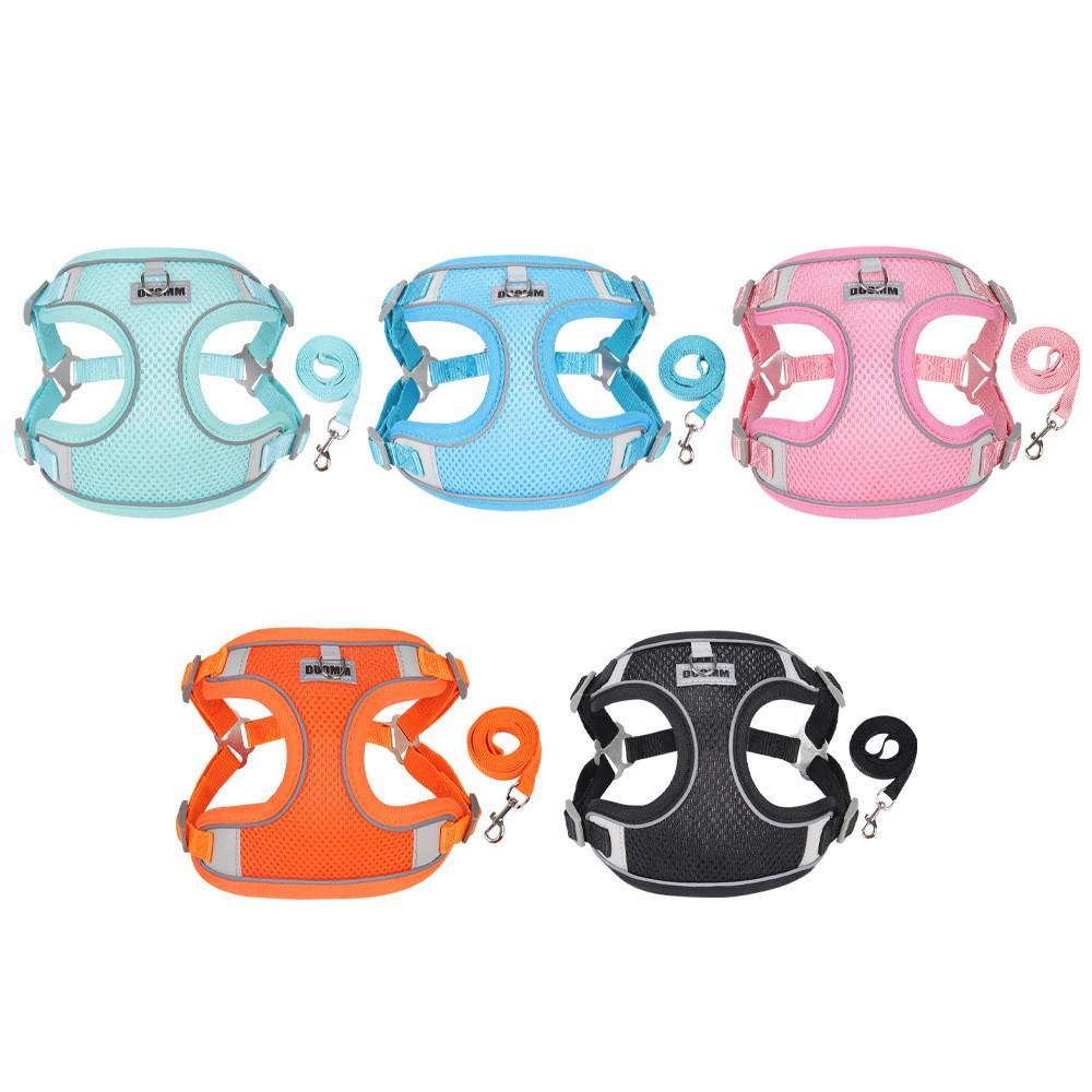 Pet Mesh Chest Harness With Quickdry Material For Small Medium Large Dogs
