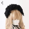 Doll Feeling Bow Headband KC Goth Black Lo Girl Waltz Hair Accessories Mood Limited Lolita Headgear