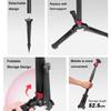 Treppiede per Golf Supporto Magnetico per Telefono Bastone Selfie per Golf Treppiede Supporto a Terra per Registrare lo Swing del Golf Swing Regolabile