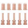 Superior Performance 420132 Electrode, 420134 Nozzle for PMX 30AIR Plasma Consumables, 5Pcs Electrode and 5Pcs Nozzle Pack