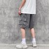 IELGY Cool Hong Kong Style Men's Summer Overalls Shorts Men