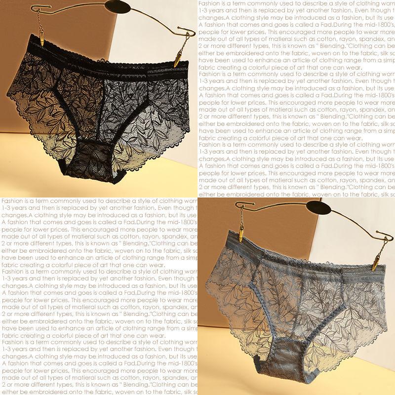 Hochwertige Damenhöschen Transparente Unterwäsche Frauen Spitze Weiche Slips Sexy Dessous Dessous