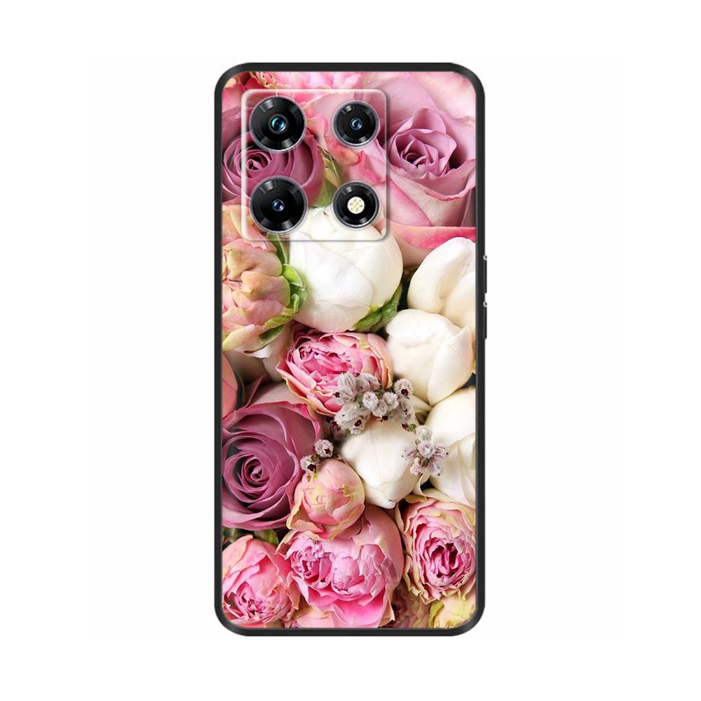 Pour Infinix Note 30 Pro Coque TPU Silicone Souple Pare-chocs Arrière de Téléphone Coques pour Infinix Note30 Pro X678B Coque de Protection Capas