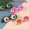 Creative Kids' Prank Toy Glasses - Funny Plastic Crazy Eyes, Great for Parties  Christmas/Birthday Gifts