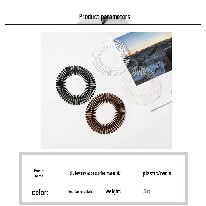 Korean Cute Fashion Rice Powder Spring Wig Comb Accessories