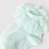 4Pairs/Set Summer Children's Girl Socks Thin Lace Princess Mesh Kids Socks For Girls Cotton Teenagers White Sock 1-15T