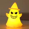 4Pcs Luminated Ghostly Figurine Desk Light Halloween Night Lamp Decoration For Table Mantels Kitchen Countertops Shelf