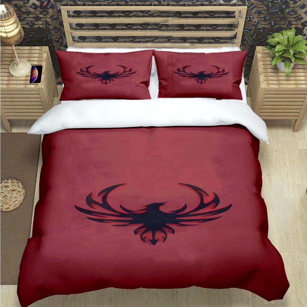 3D Popular Mythical Beast Phoenix Print Bedding Sets Bed Supplies Set  Comforter Set  Teens Girls Cartoon Twin Single Kid Gift