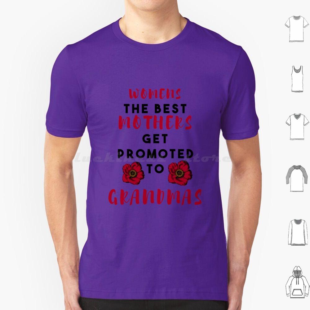 Womens Promoted To Grandma Est 2020 Best Funny Gift T Shirt Cotton Men Women DIY Print Grandma Est Funny Novelty Crazy Dog 100
