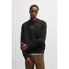 Men Relaxed Fit French Terry Sweatshirt Black 50514541001