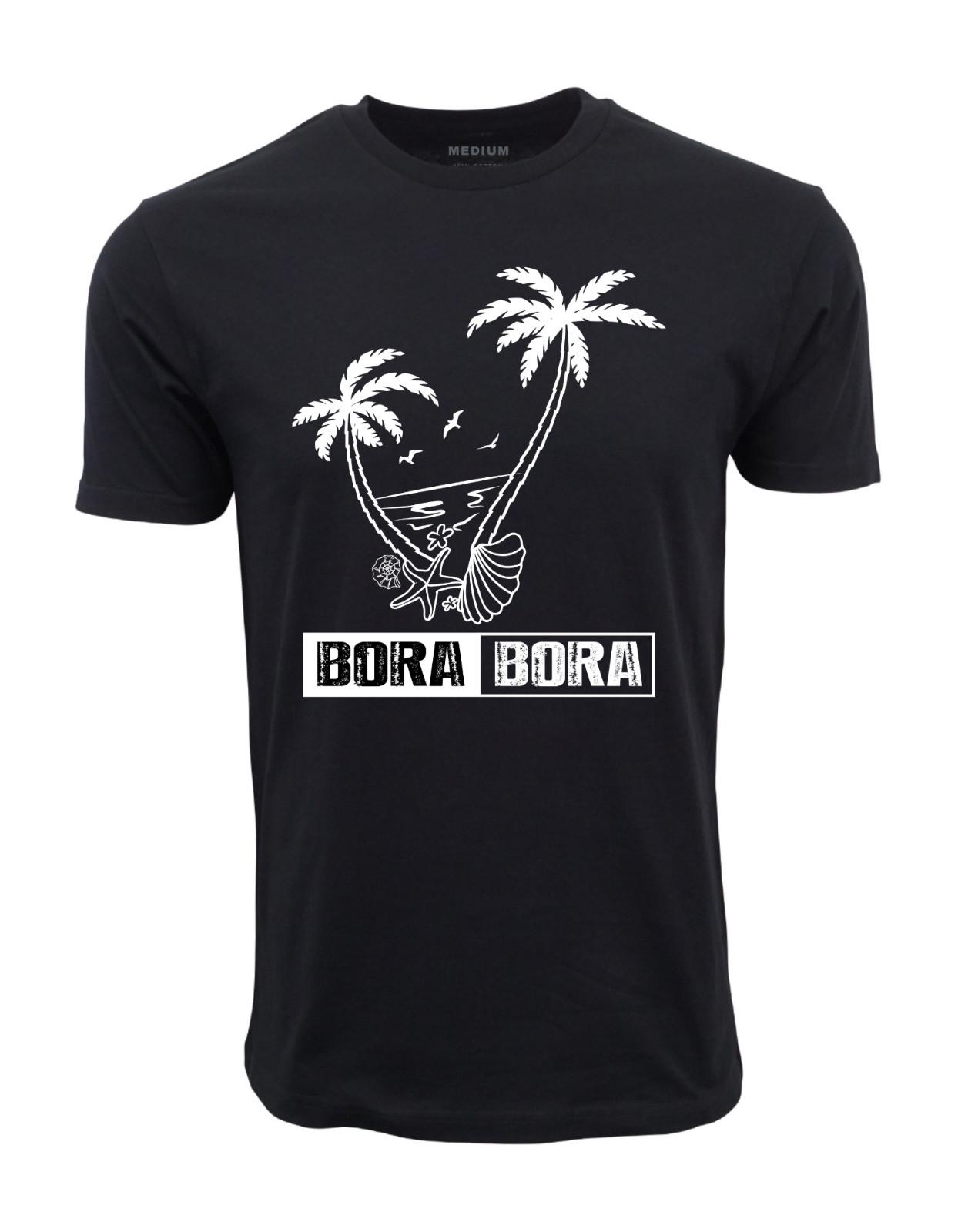BORA BORA GRAPHIC UNISEX ADULT T SHIRT XL