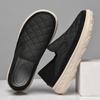 Fashion 2024 Fashion Brand Men's Flat Bottomed Loafers Soft Soled Soft Faced Park Walking Shoes Outdoor Men's Commuting Work Shoes