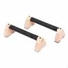 2 Pieces Wood Parallettes Stable Design Wooden Handles Ergonomic Grip Pressup