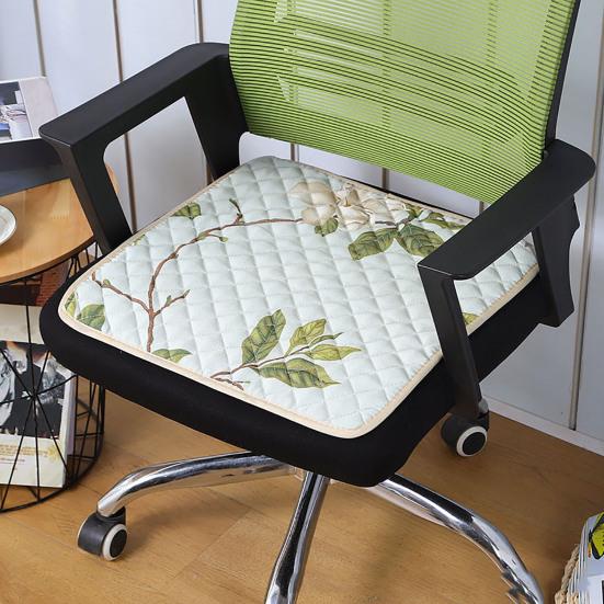 Cuscino per sedia con cinghie Cuscino per sgabello da pranzo per ristorante domestico in poliestere decorativo antipolvere per l'uso quotidiano