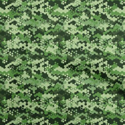 Cotton Flex Green Fabric Abstract Fabric For Sewing Printed Craft Fabric By The Yard 40 Inch