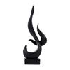 Harz Flammenstatue Heimdekorationen, Moderne Abstrakte Skulpturen Tischdekorationen Flammenfiguren Regal Akzente Dekorationen Geschenk