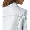Levis Simple Solid Color Shirt Collar Single Breasted Long Sleeve Denim Jacket Women jackets 29945-0214