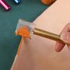 Metal Handle Leather Coloring Dyeing Tool Leather Edges Printing Tool for Leather Working