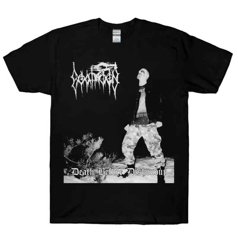 Goatmoon Race of Heroes T-Shirt Black Streetwear Oversized Casual Men's Women Clothing Loose Classic Cotton Tee Top Harajuku Y2k