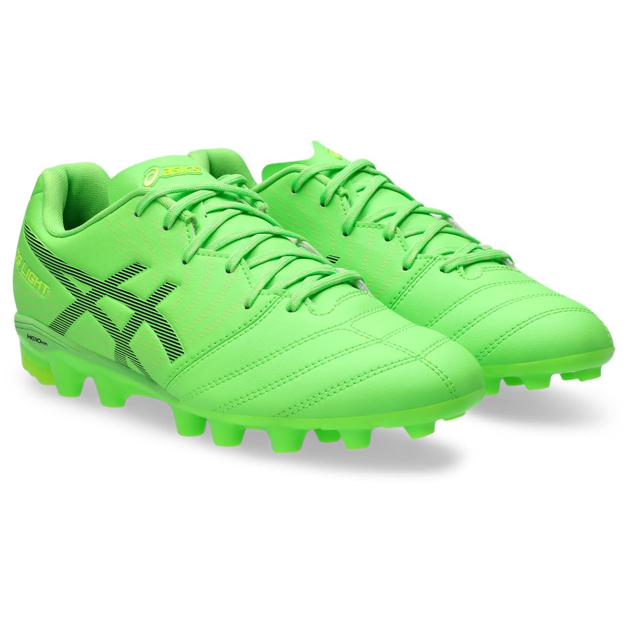

ASICS DS LIGHT JR GS 1104A054 Soccer Size 300 Size 2E Shoes, Unisex, (Green Gecko/Black), 23.5 cm,