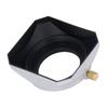 39mm Lens Hood Professional Vintage Style Metal Digital Camera Lens Hood for 39mm Camera Lens Silver