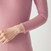Gunze HOTMAGIC MH9546 Long Sleeve Thick Brushed and Cold Mista Pink Women's Innerwear, Fabric, Moisture-Wicking, Heat-Generating, Protection,