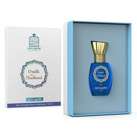Adilqadri Oudh Al Hashmi Sweet Arabic Premium Non Alcoholic Rollon Attar Perfumes (12 ML)