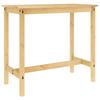 5 Piece Bar Set Solid Pine Wood