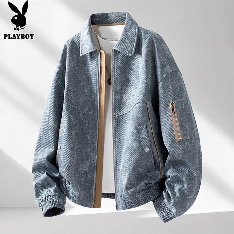 

PLAYBOY Men s Autumn/Winter Casual Jacket XL