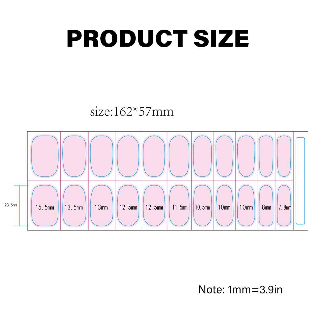 Halloween Nails Stickers Nails Polish Strips Semi Cured Gels Nails Strips Manicures Stickers Full Nails Wrap for Woman