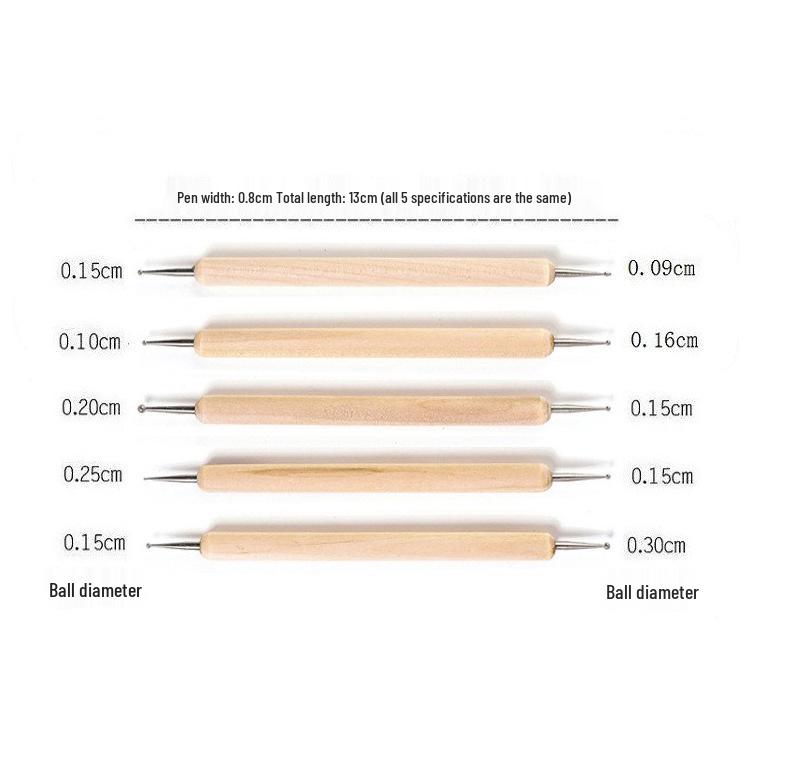 42-Piece Pottery Tool Set: Clay Carving Knives, Ball Tools, Dotting Pens for DIY Clay Craftsmanship