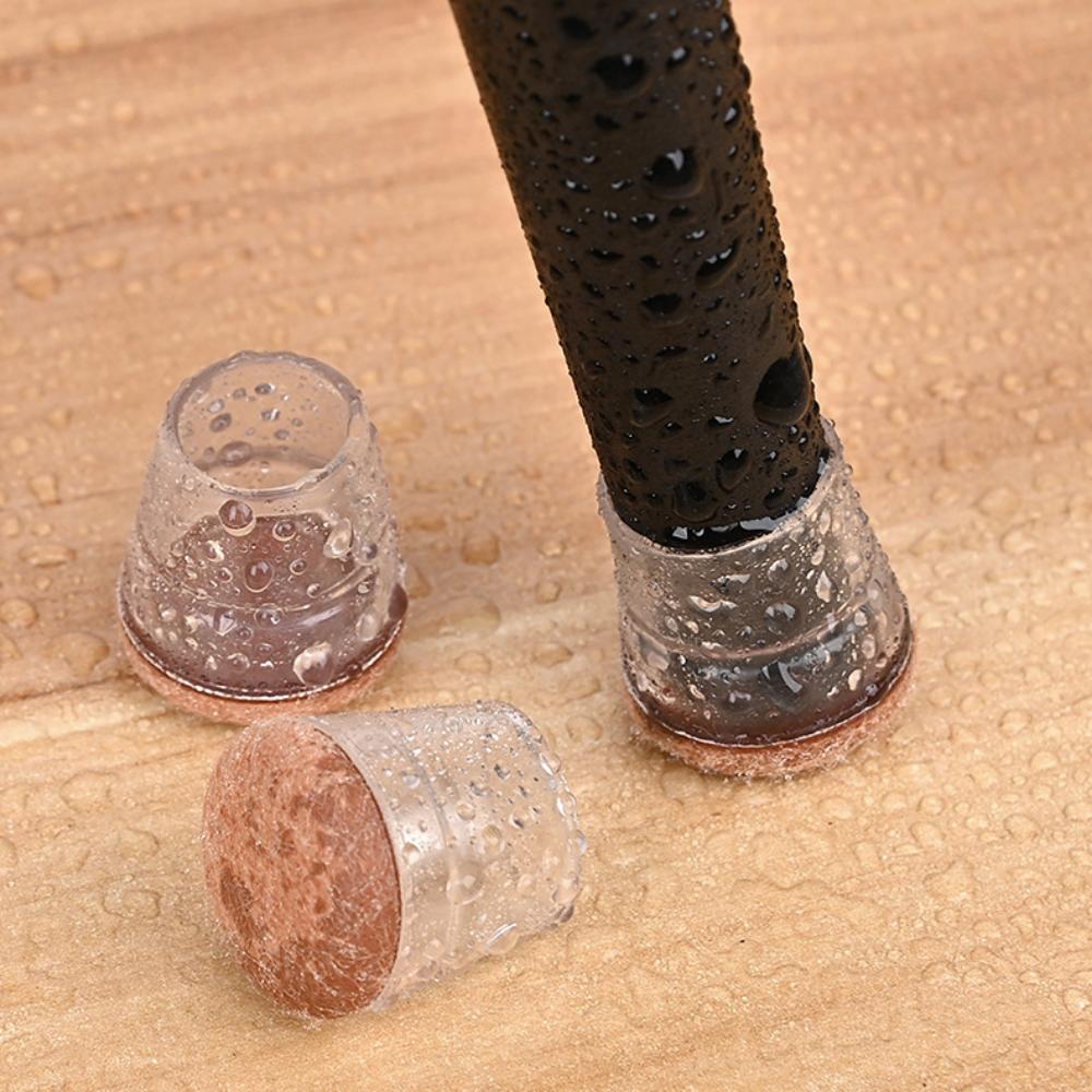 1/4 tk Toolijalg Kummist jalakatted Kaitsepadjad Libisemisvastased Mööbli Lauakatted Sisekodu jaoks Välisõue Aiakontor